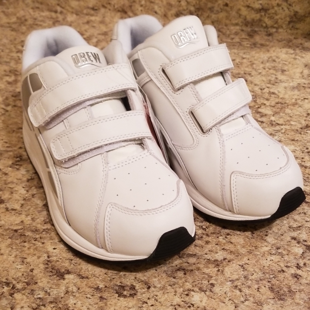 DREW'S  WOMEN'S MOTION V WHITE LEATHER